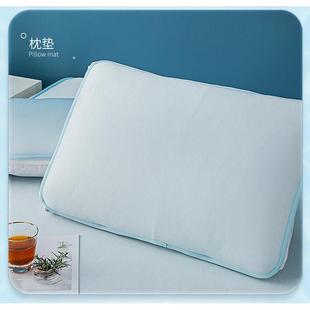 安睡宝冰丝凉枕套冷感枕垫枕套夏天凉爽宿舍凉枕头套凉感一对装