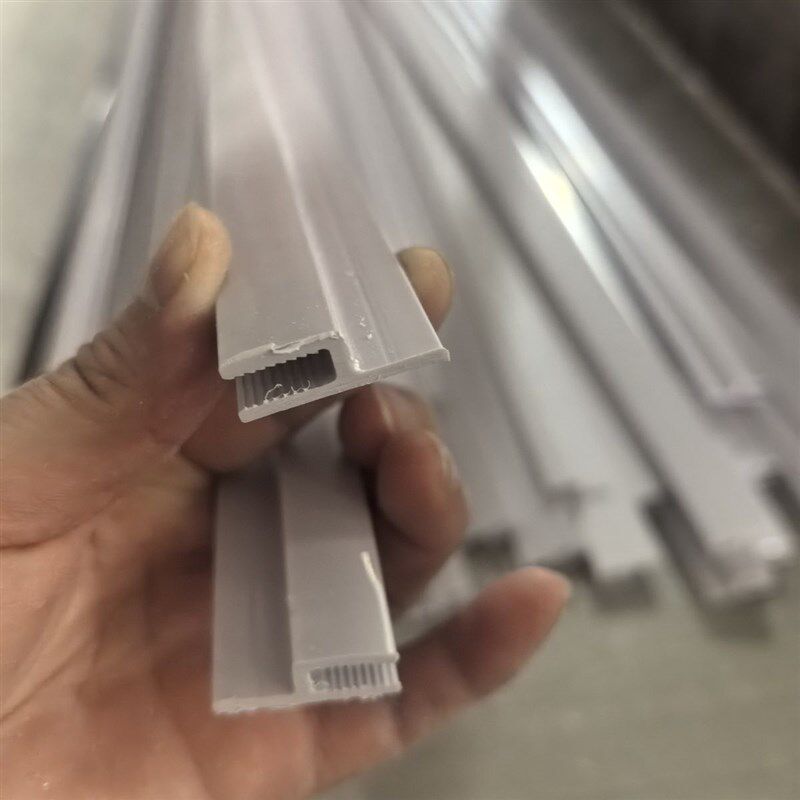 卡布灯箱软膜天花吊顶型材PVC龙骨缝隙收边天花卡条边框