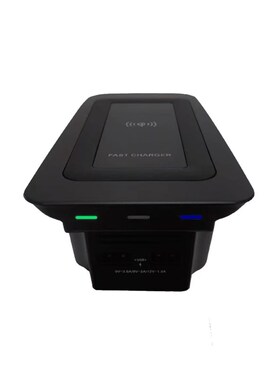 精选适用于沃尔沃XC90 S90 V90 XC60 V60 C60 车载无线充电器15W