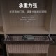 衣柜抽屉阻尼拉篮伸缩藤篮衣帽间收纳盒衣物推拉内置储物藤拉篮