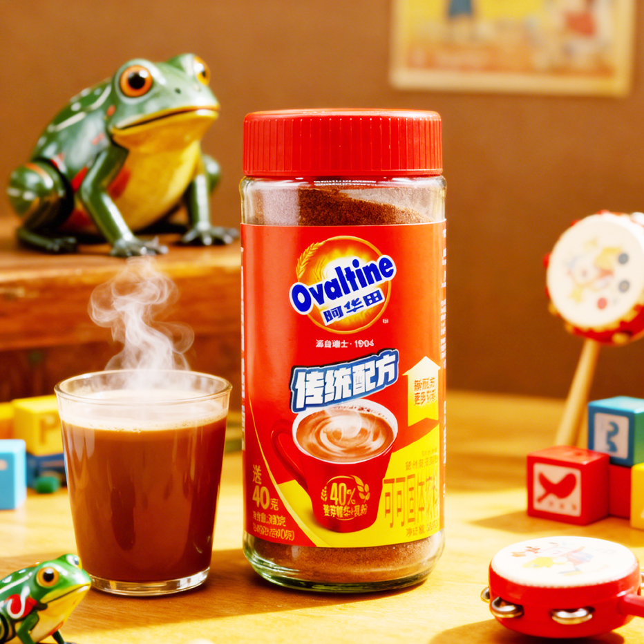 阿华田可可粉巧克力老式麦乳精