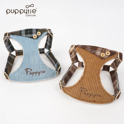 puppytie狗狗牵引绳背心式