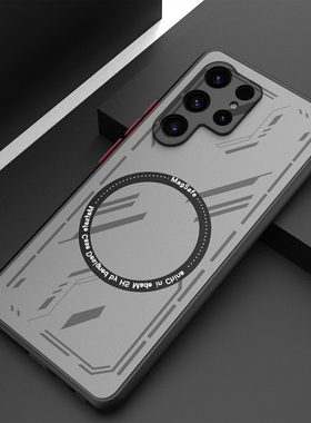 三星s23ultra手机壳s23磁吸新款s23+十防摔s23u手机套s23utral男款简约s23utrla适用于外壳galaxys23ultra