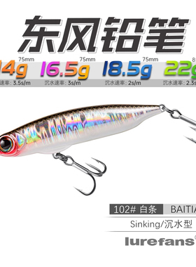 大河奔流路磁爆远投翘嘴海沉水路亚饵16东风铅笔12/14/22/E75/E85