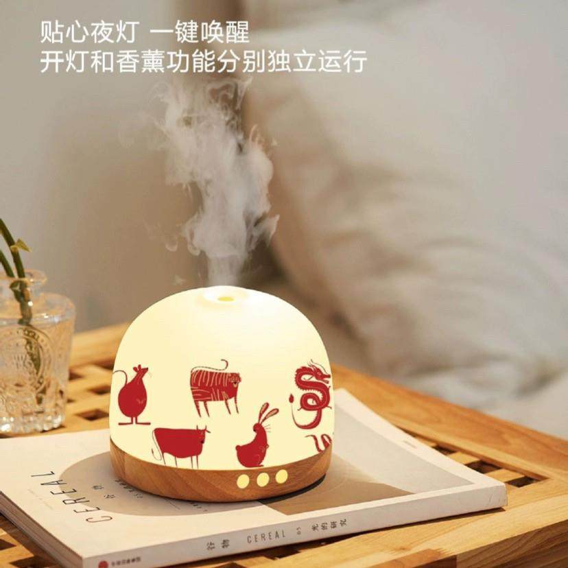 香薰加湿器床头定时氛围夜灯家用小型静音桌面喷雾学生宿舍国潮风,生活电器,香薰机/多功能香氛机/自动加香机,淘宝优惠券,粉丝福利购,淘宝优惠卷