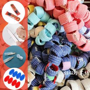 棉布顶针十字绣鞋垫护指工具手指套指圈加厚加宽抵针不伤手防扎手