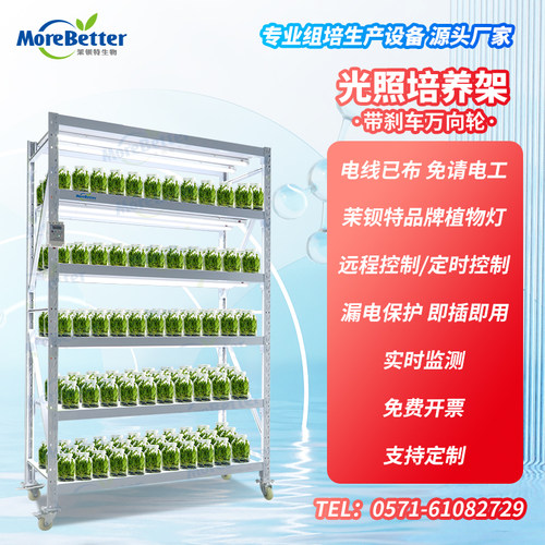带万向轮可移动植物光照培养架