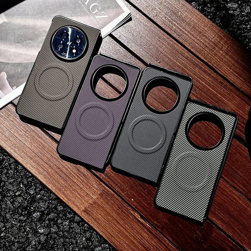 适用oppofindn5手机壳新款OPPOFind折叠屏N5碳纤维纹oppon5外壳findn5保护套PKH110磁吸find简约个性超薄opn5