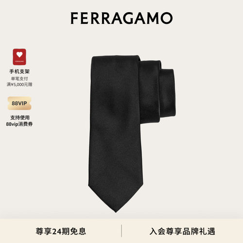 男士领带FERRAGAMO桑蚕丝