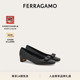 新年礼物 FERRAGAMO菲拉格慕女士标志性蝴蝶结高跟鞋