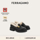 新年礼物 FERRAGAMO菲拉格慕女士Hug扣饰细节乐福鞋