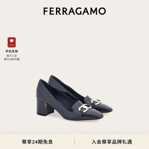 FERRAGAMOGancini扣饰高跟鞋