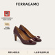 新年礼物 FERRAGAMO菲拉格慕女士Vara蝴蝶结高跟鞋