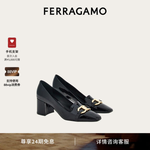 FERRAGAMOGancini扣饰高跟鞋