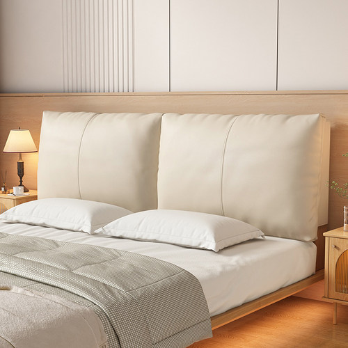 新款日式侘寂风床头靠垫