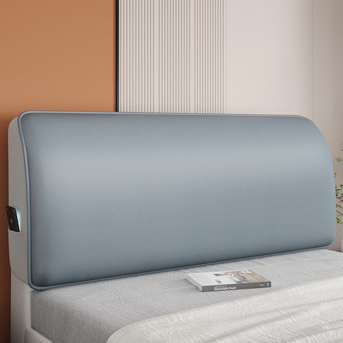 科技布床头套罩2025新款简单全包