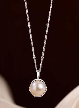 2026小众设计珍珠项链女百搭轻奢高级感气质锁骨链精致不掉色毛衣
