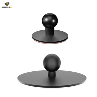 17mm球头支架底座铝合金车载手机导航中控台仪表盘粘贴固定座配件