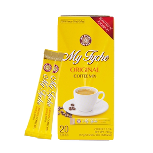 麦蒂卡韩国原装进口冻干速溶咖啡原味摩卡提神三合一学生职人低盐