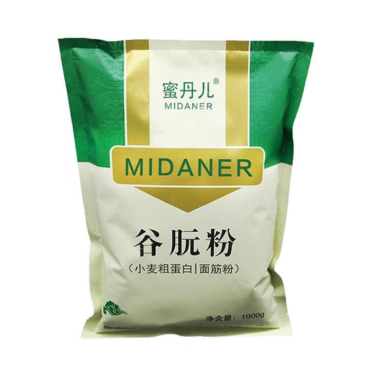 蜜丹儿谷朊粉面筋粉小麦粗蛋白粉谷元粉烤面筋烤麸原料雪菊