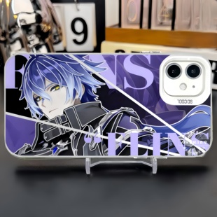 原神手机壳菲林斯菈乌玛少女申鹤甘雨适用苹果16彩银iphone15华为m70小米14红米k80vivoiqoo13防摔一加ace5