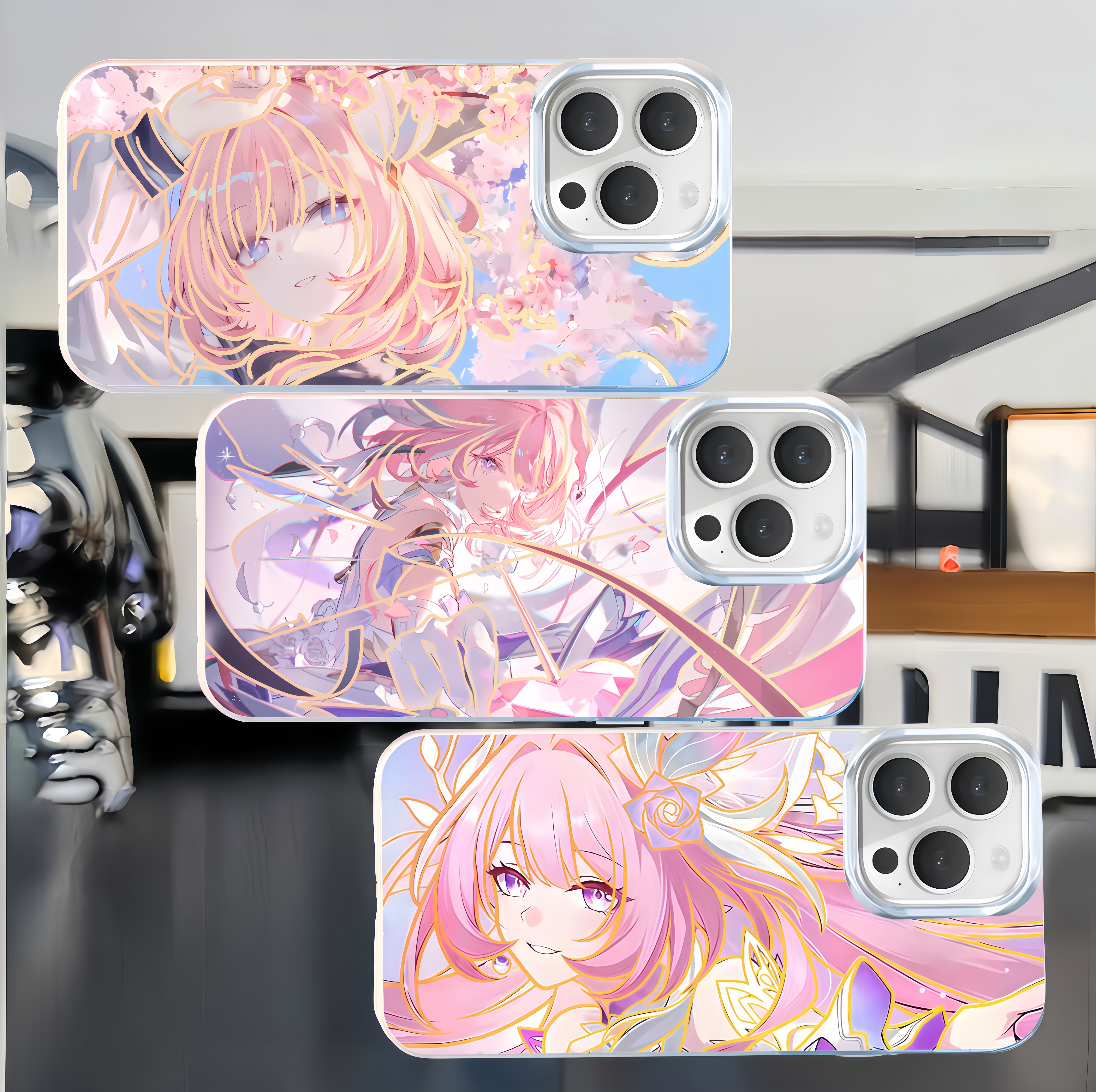 崩坏星穹铁道横版昔涟适用苹果17手机壳极光金iphone16小米17红米K90华为pura80荣耀400iqoo15一加15防摔ace6