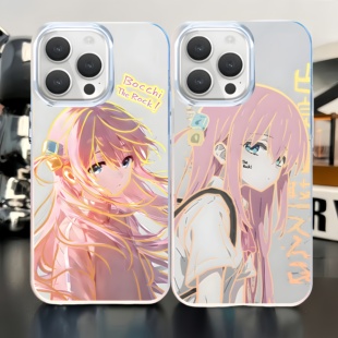 孤独摇滚手机壳山田凉波奇酱虹夏适用苹果16极光金iphone15华为Mate60小米14红米k80至尊iqoo13一加ace5周边