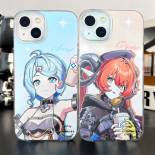 绝区零手机壳奶茶席德奥菲丝仪玄星见雅适用苹果17冰川纹iphone16二次元华为p70小米15红米k80iqoo13一加ace5