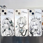 崩坏星穹铁道蝴蝶遐蝶白厄流萤长夜月适用苹果17冰川纹iphone16华为m70小米17红米k80vivoiqoo13一加ace5周边