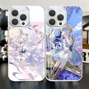 原神手机壳神里绫华散兵适用苹果17极光金iphone16小米15红米k80至尊华为mate70二次元iqoo13一加ace5pro周边