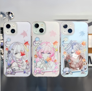 星穹铁道手机壳白厄昔涟流萤遐蝶镜流适用苹果17冰川纹iphone16小米15红米k90华为p80vivox300iqoo15一加ace6