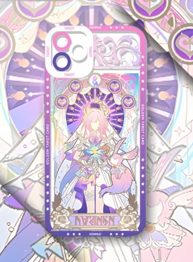 崩坏星穹铁道手机壳昔涟白厄遐蝶长夜月适用iPhone17塔罗牌苹果16华为M70小米17红米K80二次元iQOO13一加Ace5