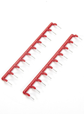 恩爵ENMG针式汇流排RSN10R短接条10位16mm间距红 蓝 黑 黄 蓝5色