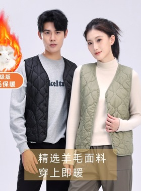 新款男女同款羊毛马甲62115