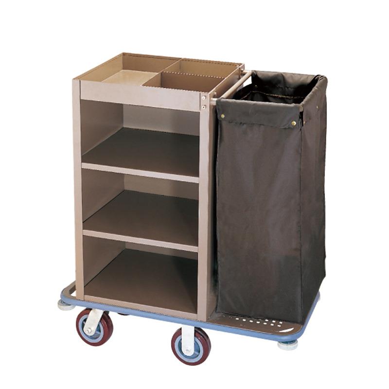 酒店布草车宾馆工作车客房用车清洁服务车不锈钢收纳车手推车静音