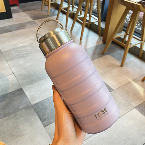 泰硕简约保温杯304不锈钢内外胆