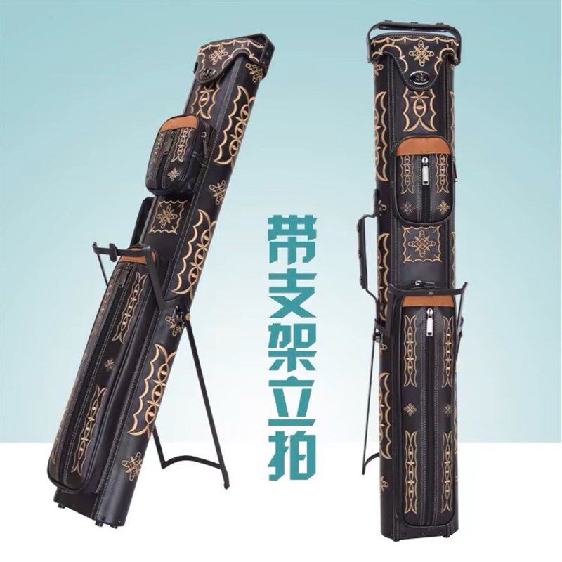 台球杆桶6孔九球杆桶8孔台球杆筒2分1台球杆杆筒8U孔台球杆桶杆袋