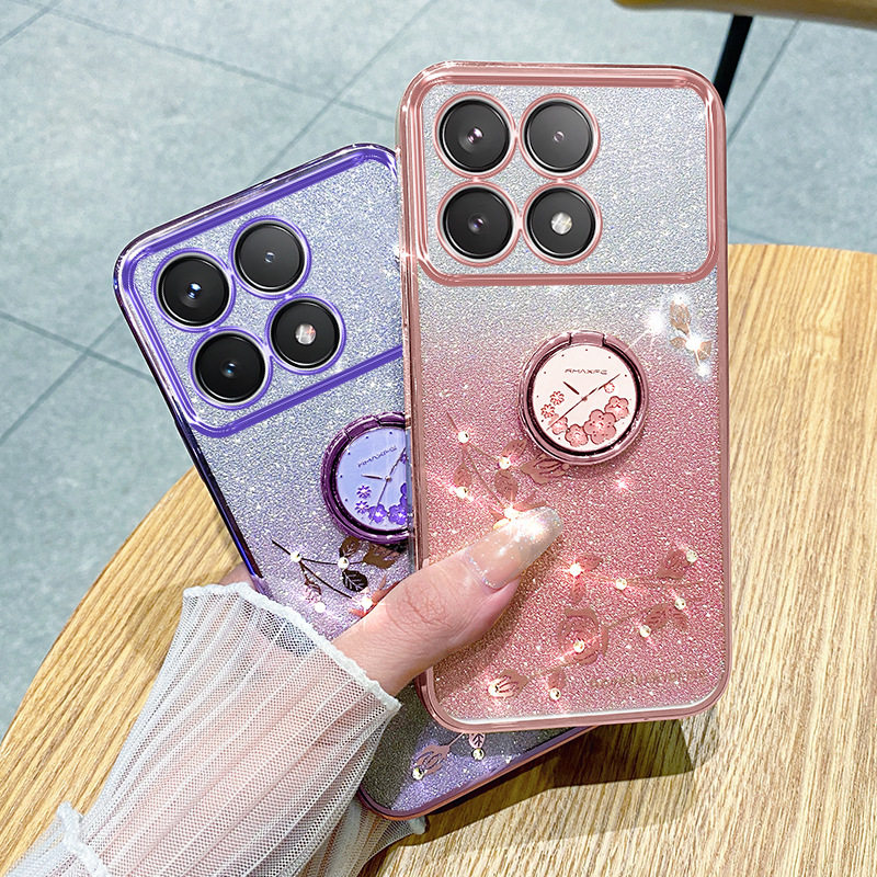 硅胶小米全包防摔套PocoF6
