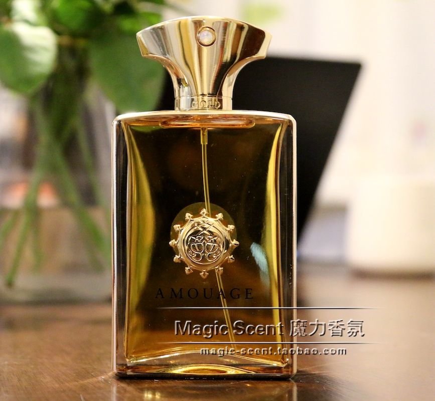 amouage gold黄金男女款木质花香焚香琥珀铃兰玫瑰法国香水小样