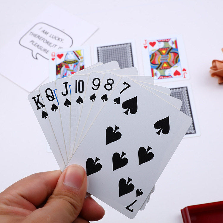 777泰国烫金边纸牌黑色塑料32丝pvc厂家卡牌烫金扑克,运动/瑜伽/健身/球迷用品,德州扑克,淘宝优惠券,粉丝福利购,淘宝优惠卷
