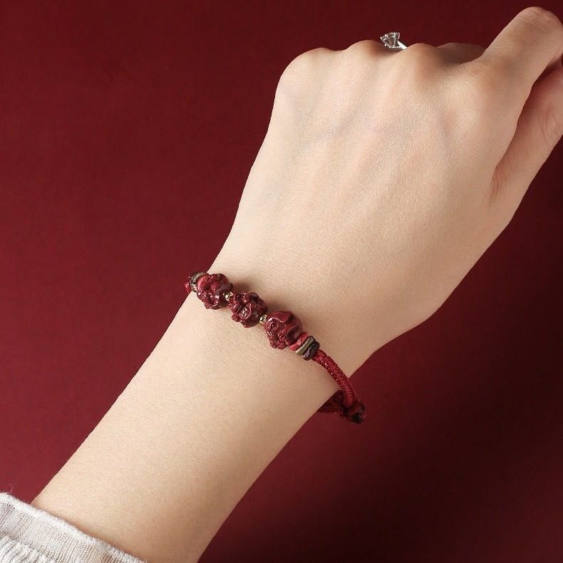 2026马年红绳手链朱砂紫金砂手编手串女男情侣礼物属鼠马鸡蛇龙,珠宝/钻石/翡翠,手饰,淘宝优惠券,粉丝福利购,淘宝优惠卷
