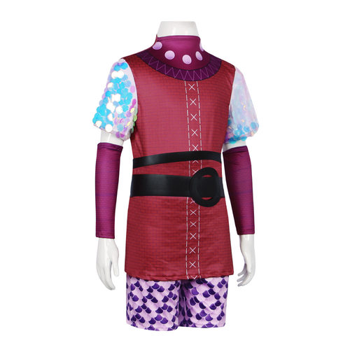 怪物少女妮莫娜cos服万圣节新款同款演出服cosplay怪力少女表演服