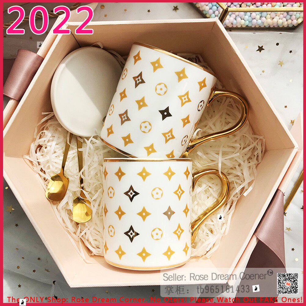 2022 new year gift pack coffee mug couple valentines gifts