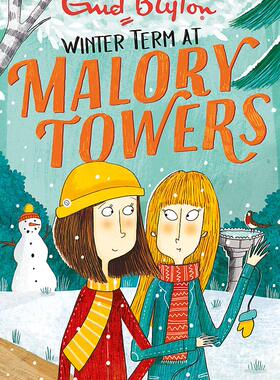 进口英文原版 Malory Towers: Winter Term 马洛里塔尔斯：冬季学期 儿童英语阅读章节书 平装读物