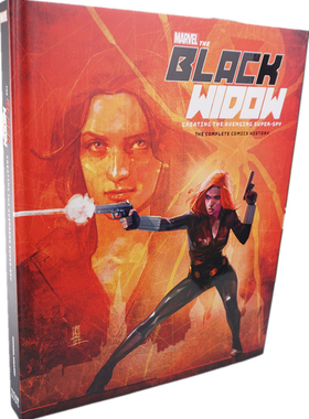 进口英文原版 Marvel’s The Black Widow Creating the Avenging Super-Spy 惊奇漫画的黑寡妇创造了复仇的超级间谍 漫威漫画