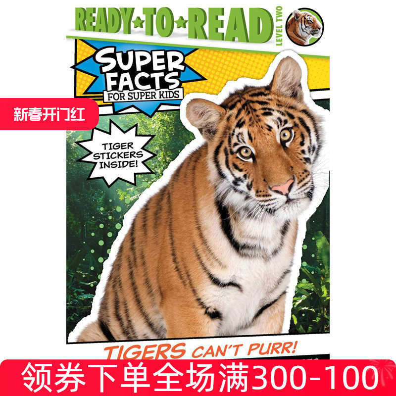 进口英文原版 Tigers C儿童读物原版书