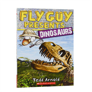 英文读物 4：恐龙 FLY DINOSAURS 苍蝇小子 GUY PRESENTS 现货 儿童英语启蒙阅读 进口原版