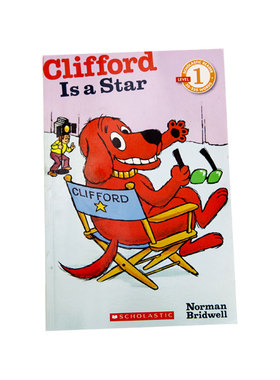 进口英文原版绘本 CLIFFORD IS A STAR(LEVEL1) 幼儿童启蒙阅读书籍