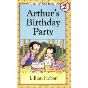 Birthday 生日聚会汪培珽第四阶段 Party Arthur 绘本 亚瑟 英文原版