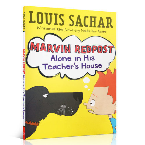 现货 进口英文原版 Marvin Redpost #4: Alone in His Teacher's House 马文·雷德波斯特：一个人在他老师家里 儿童青少年章节书